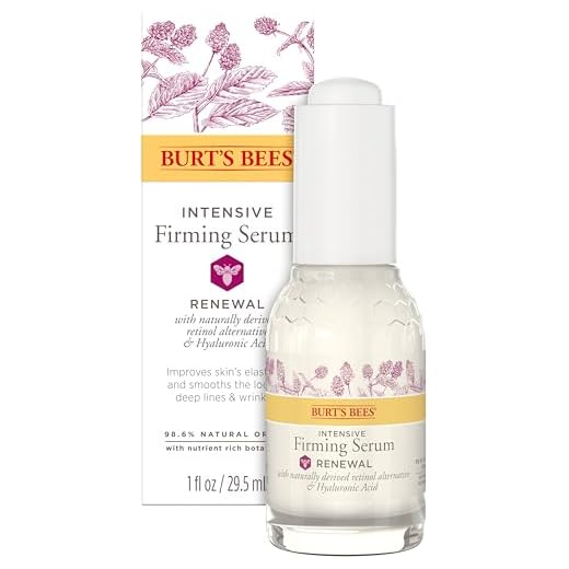 Burt's Bees Renewal Intensive Firming Face Serum, 1 Fluid Ounce