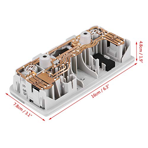 Lámpara de lectura interior para auto Aramox gris reemplazo 1TD947105 miniatura 5