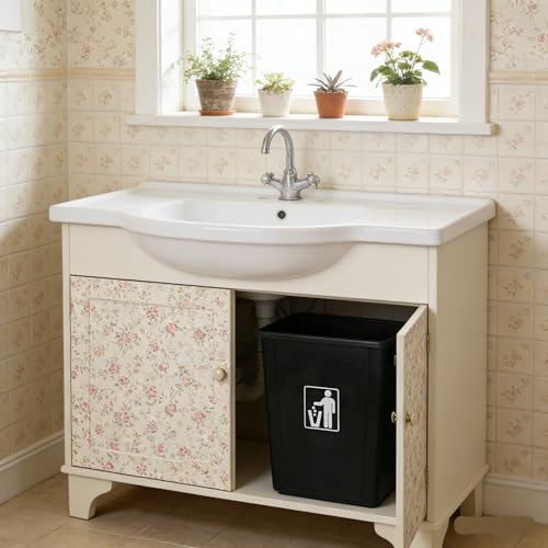 Contenedor rectangular plástico para basura 10 galones pack 4 miniatura 6