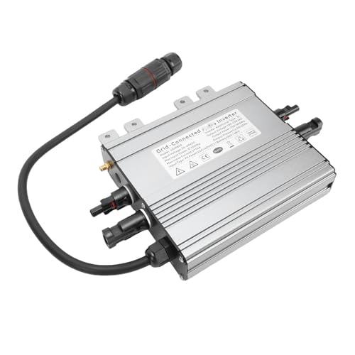 MechKit Mikro-Wechselrichter, IP65, wasserdicht, Aluminiumlegierung, schnelle Abschaltung, Solarnetz, Mikro-Wechselrichter für Balkon-Kraftwerk, vielseitige Eingangsoptionen,