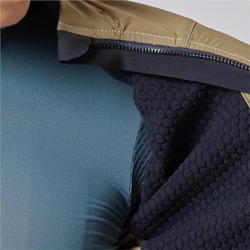 Chaqueta térmica para ciclismo hombre con forro y cortaviento miniatura 5