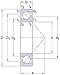 SKF - 7308 BEP - Angular Contact Bearing, 40mm, O.D. 90mm