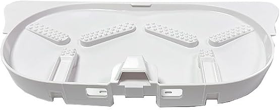 Vassoio di pulizia base compatibile con aspirapolvere robot Dreame S20 S10 Pro W20, parte di ricambio in plastica ABS con canali di scarico ottimizzati per stazione di lavaggio automatico