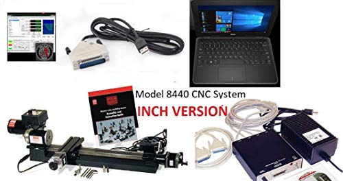 Sherline 8440 Windows 3.5? x 17? Inch Lathe. A Complete CNC System +USB Controller + Latitude Laptop