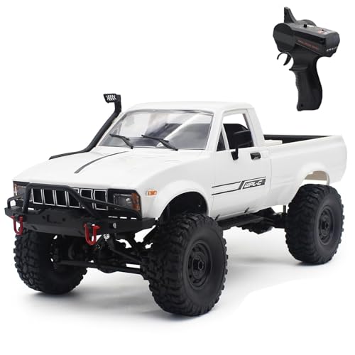 Mostop RC Crawler 1/16 Scale 4WD Offroad Rock Crawler Climbing Vehicle RC Truck Toys, C24-1 Throttle...