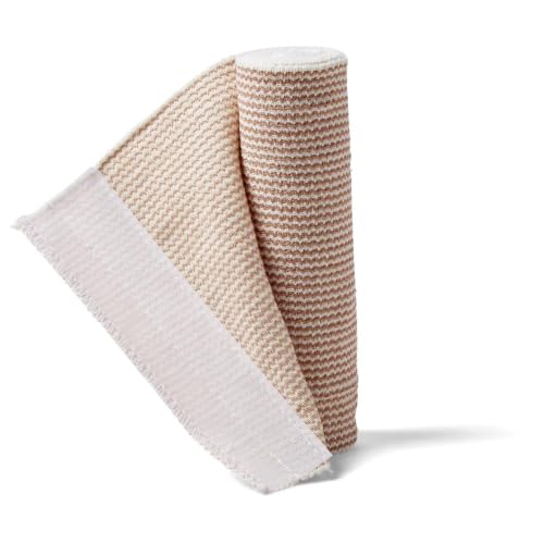 Medline Bandage-Style Compress Holders for Accu-Therm Hot and Cold Packs, Beige with Hook-and-Loop Closure, Case of 24 Each image 2