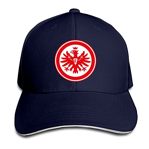 Aiier EIN-Tracht Fra-Nkfurt Logo Gebogene Krempe Cap Gedruckt Baseball Cap Sonnenblende Reisekappe Sandwich Cap Verstellbar Trucker Hut, navy, One size Aiier EIN-Tracht Fra-Nkfurt Logo Gebogene Krempe Cap Gedruckt Baseball Cap Sonnenblende Reisekappe Sandwich Cap Verstellbar Trucker Hut, navy, One size