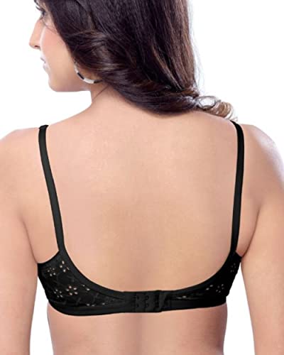 Image of Brida Italia Women's Cotton Minimizer Saree Bra - Full Coverage, Comfortable Wear