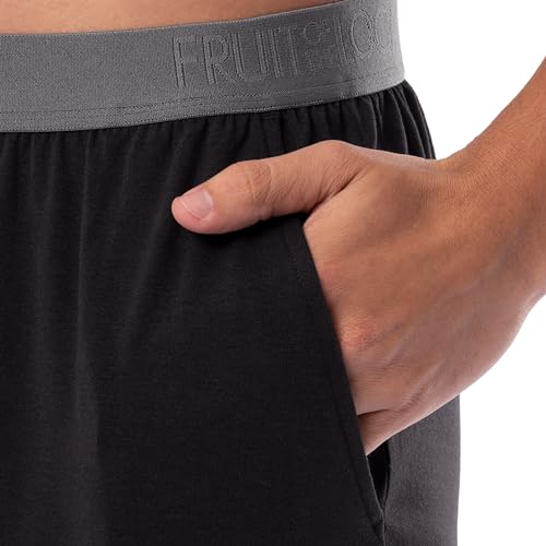 Image of Fruit of The Loom Men's 360 Stretch 2-Pack Jogger Pajama Sleep Pant