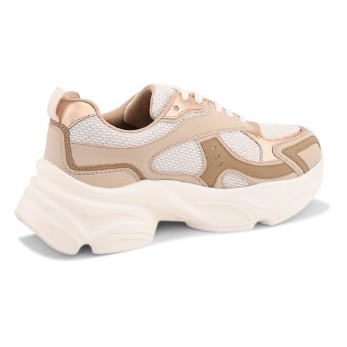Image of Centrino Women Sneaker | Cushioned Insole for Comfort | Stylish Lace-Up Design | Perfect for Casual Outfit for Ladies (9493)