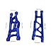 Hobbypark Front & Rear Aluminum Suspension Arms w/Tie Bar Replacement of 3655X 3631 for Traxxas Stampede VXL 2WD 1/10 Upgrade Parts (Navy Blue)