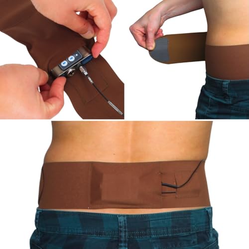 URSA Waist Strap ceinture micro Caramel Large 37-50 pouces pour costume