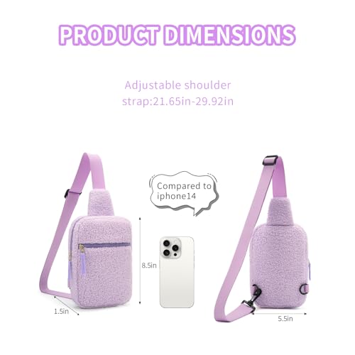 Image of Birthday Gifts for 8 9 10 11 12 Year Old Teens Girls Kids, Fanny Pack Crossbody Bag Sling Belt Bags Purse, Dorm Travel Essentials for Girls Fashion, Preppy Tween Teen Girl Gift Trendy Stuff