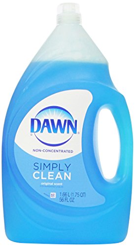 Dawn 795186567552 Dishwashing Liquid Original Scent Simply Clean (Non-Ultra Version) 56oz