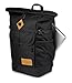 JanSport Hatchet Rolltop Backpack - 17-inch Padded Laptop Sleeve, Spacious Main Compartment, Dual Water Bottle Pockets, Black