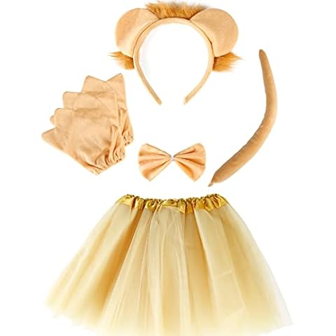 Disfraz de Animal Falda Tutú Infantil con Accesorios Cover