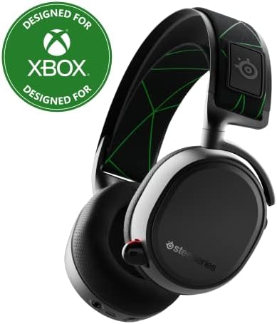 SteelSeries Arctis 9X Wireless Gaming Headset – Integrated Xbox Wireless + Bluetooth – 20+ Hour Battery Life – for Xbox One and Series X – Arctis 9X Edition