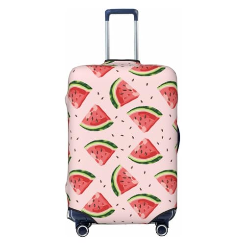 Hand Drawn Watermelon For Travel Luggage Cover Suitcase Protector Fits 18-32 Inch Travel Luggage Protector Elastic Luggage Anti-Scratch Suitcase Cover