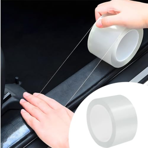Tira Adhesiva de Umbral de Puerta Mini Roadster Cooper Evita Arañazos Cinta Protectora Pintura 2