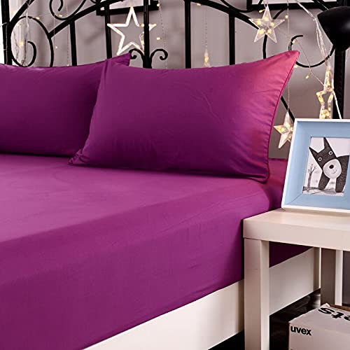 Lenzuolo Con Angoli Elastici In Poliestere: Coprimaterasso Stampato Quadri, 80x200x25cm, 500TC - 3