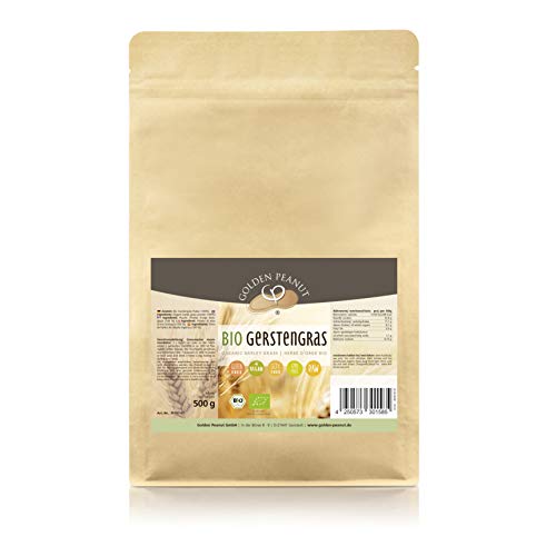 Preisvergleich Produktbild Bio Gerstengras Pulver 500 g Dose