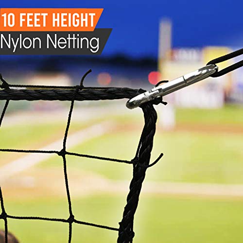 Reidy Sports Baseball, Softball, Basketball, Football, Soccer, Barrier Netting, Backstops, Nylon 10X10/10X15/10X20/10X30 Basketball Court Barrier Net, Tennis Divider Net #TOP5