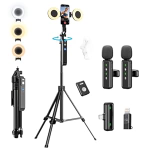 yAyusi Vlogging Kit for iPhone/Andr...