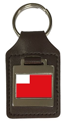 Porte-clés en cuir gravé évitez de perdre vos clés d'Abu Dhabi