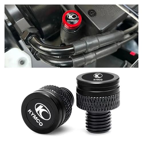 Tapones para orificios de espejo KYMCO Downtown 350i tornillos de aleación ligera 2