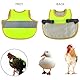 Huhn Weste,YouXiaor 2 Stück Hühnersattel Wasserdichte Hühnersattel-Sicherheitsweste für Hühner Pet Reflective Vest Huhn Henne Sattel Schürze für Haustiere geeignet für Enten Hühner Gänse Geflügel