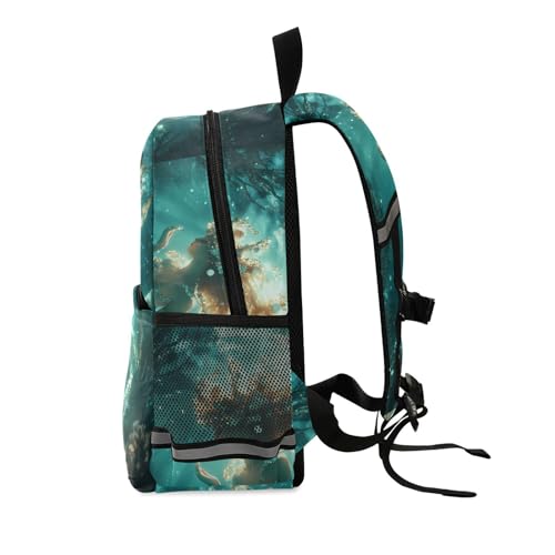 panksolu Underwater Mermaid Toddler Backpack for Boys Girls Kids Backpacks Preschool Bag Travel Bag2