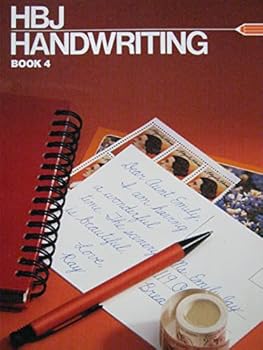 Paperback Hbj Handwriting/Book 4/Orange Book