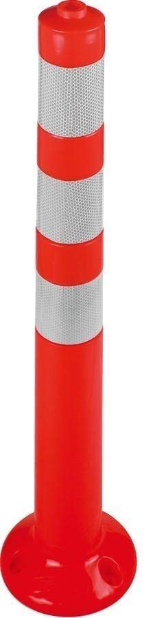 Normaluz Ba50175 - Balizas Cilíndricas Bolardo Polietileno (Pe) 75X8 Cm Con Cte, Ripci