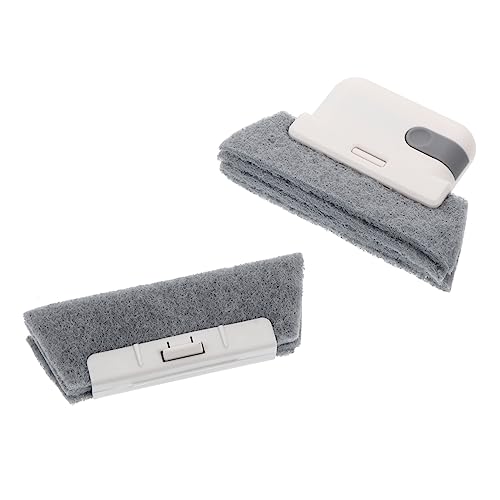 IWOWHERO 1pc Window Groove Cleaning Brush Multi-Function Gap Cleaner Pp Scouring Pad Material Safe Gentle Cleaning