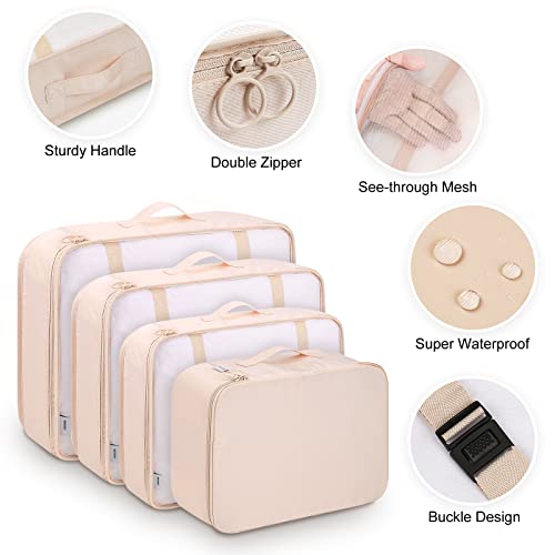 Mossio YSBGJPL-018 Packing Cubes For Carry On thumb #3