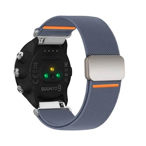�ґg�\�����[�v�e���X�g���b�v�Ή� Suunto 9/9 Baro �p�����o���h�N�C�b�N���[�X���v�i�C�����X�g���b�v�ւ��x���g���C�o�b�N�������x���g�}�O�l�b�g�R���p�`�u���V���I�~ Suunto 9 Titanium �L�k���������f�B�[�X �����Y (5)