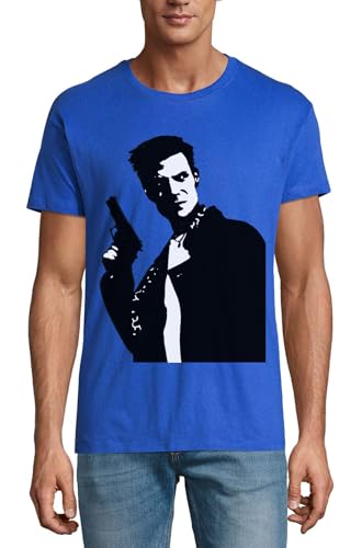 T-shirt col rond en coton respirant Maximum Hurt homme bleu roi pour un confort optimal