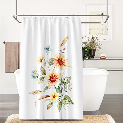 Rideau douche 200x180cm polyester épais facile à nettoyer - 2