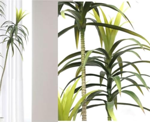Faux arbre agave 150 cm : la solution verte sans entretien pour salon