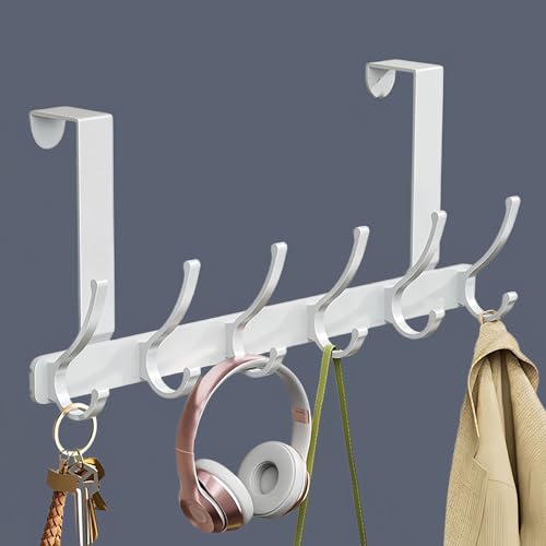 AMAHAY Over Door Hanger, Heavy Duty Over Door Hooks Stainless Steel Over Door Coat Hooks