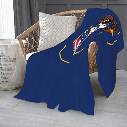 Couverture flanelle drapeau Utah plaid doux lit et canapé - 8