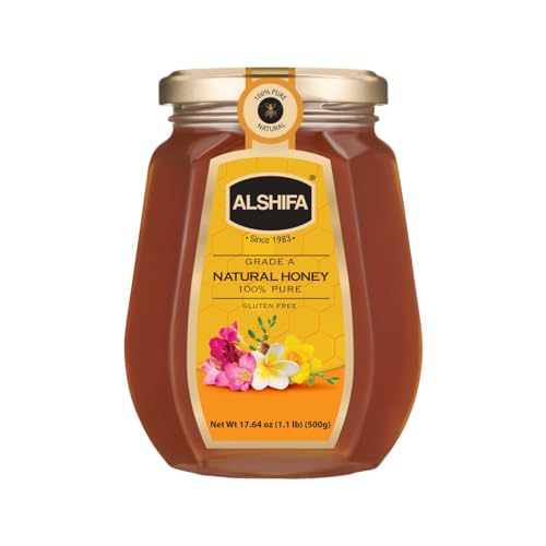 Miel Natural Alshifa 500g Pura y Cruda
