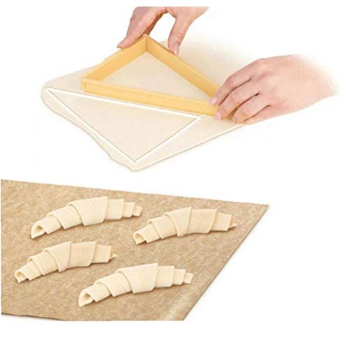 1pc Recette Plastique Moule Rouleau Cutter Croissant Maker Machine À Pain Croissant Ligne Moule Pâte Feuille Cuisine Gadgets Collectionner