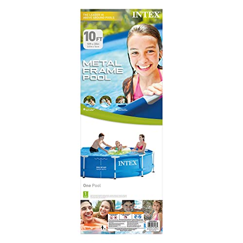 Intex 28200Eh 10Ft X 30In Metal Frame Pool #TOP5