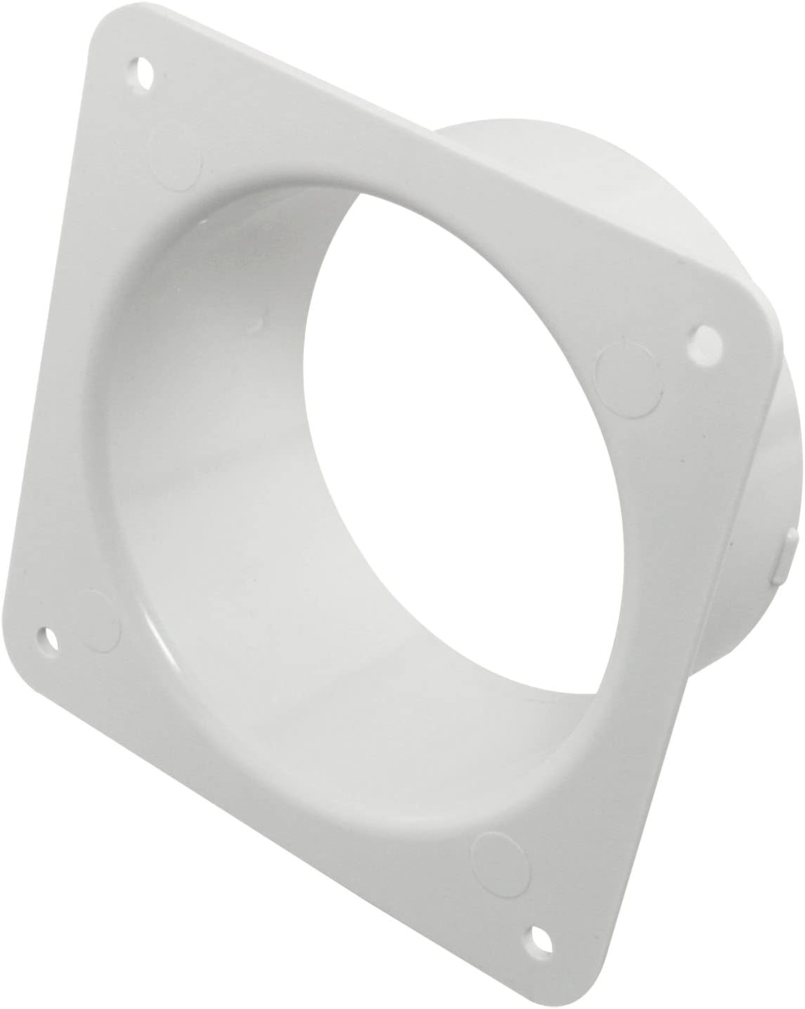 4" Plastic Duct Connector Flange Tuyere Connection Pipe Connector Flange for Heating and Cooling Ventilation System