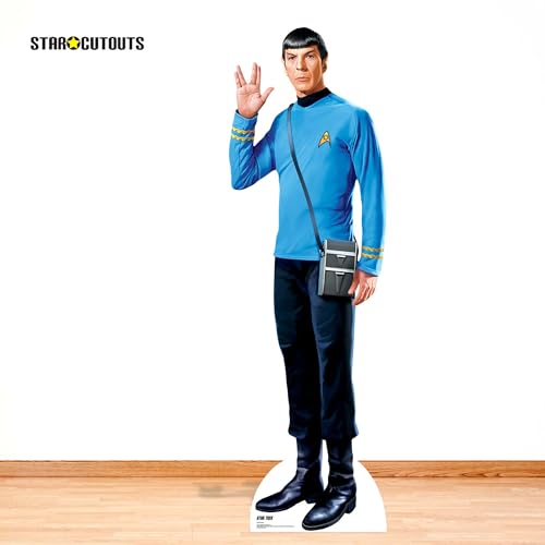 Star Cutouts SC4674 Spock Cardboard Cut Out Height 184cm, Ideal for Star Trek Theme Parties, Birthdays, Collectors & Fans - Image 2