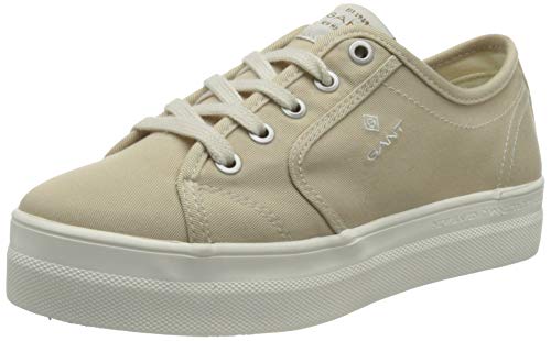 GANT Leisha, Scarpe da Ginnastica Donna, Putty