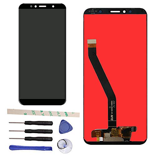General Reparación y reemplazo Pantalla LCD Pantalla táctil digitalizador Asamblea para Huawei Y6 2018 ATU-L11 ATU-L21 ATU-L22 ATU-LX3 / Y6 Prime 2018 5.7" (Black)