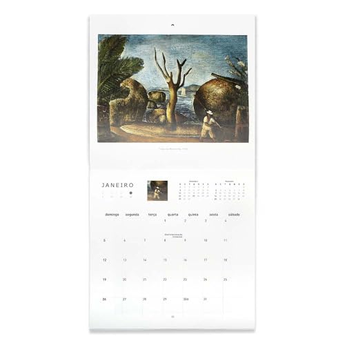 CALENDÁRIO 2025 DI CAVALCANTI PAREDE TECA PAPELARIA