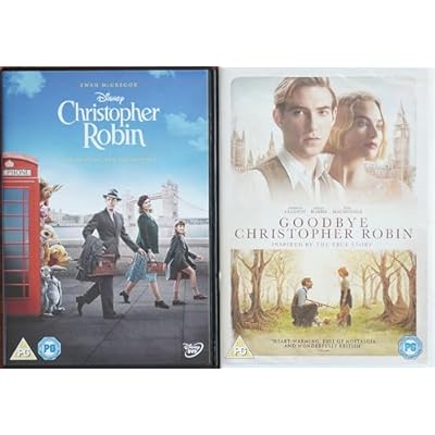 CHRISTOPHER ROBIN 1-2 COMPLETE MOVIE COLLECTION 1. CHRISTOPHER ROBIN / 2. GOODBYE CHRISTOPHER ROBIN = ULTIMATE 2x DVD SET